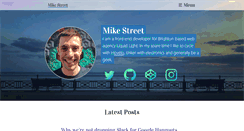 Desktop Screenshot of mikestreety.co.uk