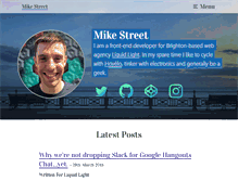 Tablet Screenshot of mikestreety.co.uk